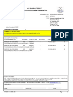 Supplier Document Transmittal