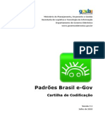 Padrões Brasil E-GOV - Cartilha de Codificação