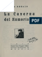 Baroja - La Caverna Del Humorismo PDF