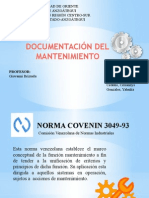 Documentacion Del Mantenimiento