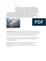 Contaminación Ambiental