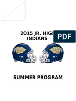 2015 JR. HIGH Indians