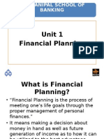 1. Financial Planning