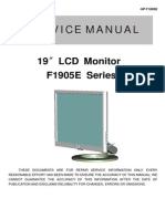 AOC+Service+Manual+HP-F1905E A00+monitor+lcd PDF