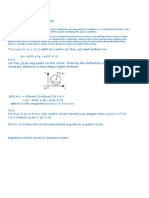 Concepts of Circles for JEE 