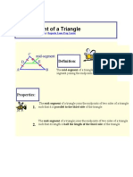 Mid Segments of Triangle