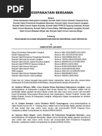 Draft Perjanjian Kerjasama Rujukan Puskesmas Dengan Rumah ...