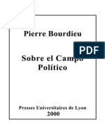 Sobre El Campo Político-Bourdieu