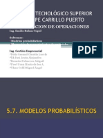 Modelos Probabilisticos y Planeacion de Requerimiento de Materiales