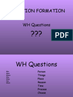 Question Formation: WH Questions