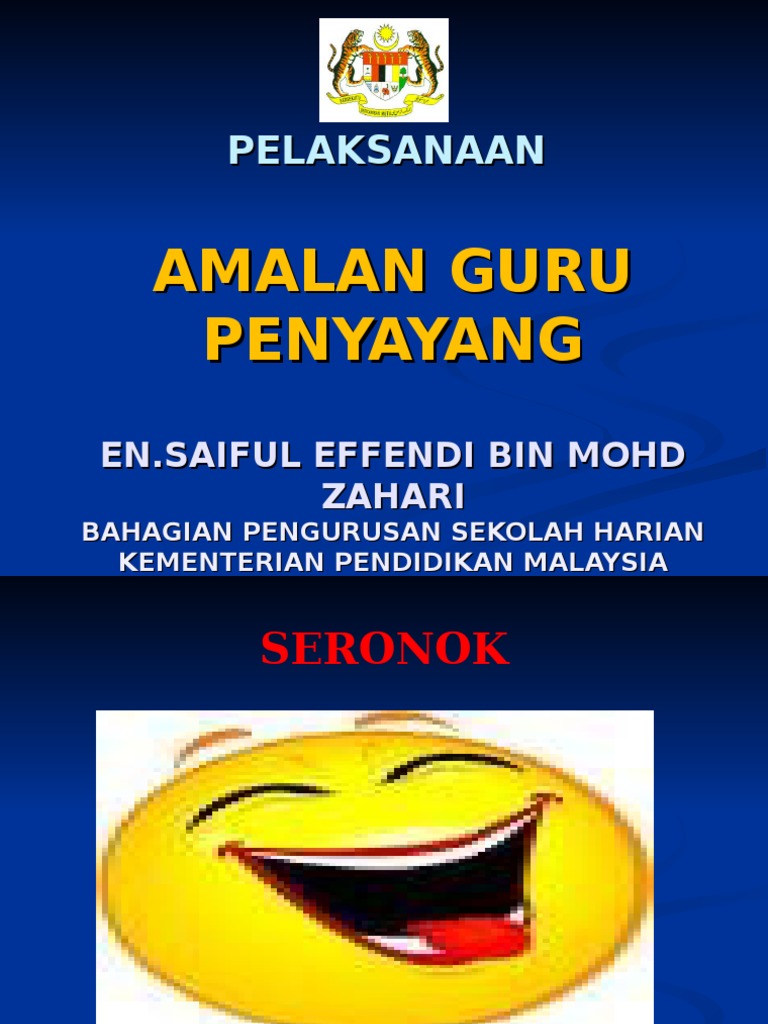 Pelaksanaan Amalan Guru Penyayang Pdf