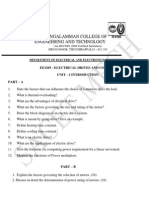 EE 1205-Electrical Drives & Control