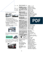 U9 Transports: Actes de Parole Le Taxi