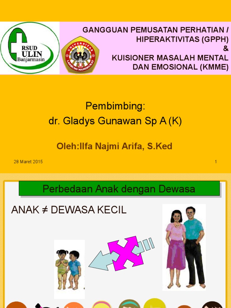 Deteksi Dini GPPH dan Masalah Emosional Anak | PDF