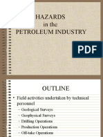 Hazards in The Petroleum Industry