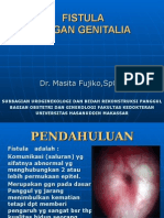 Bahan Kuliah Fistula Organ Genitalia