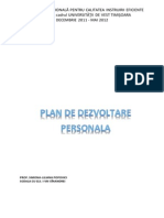 Plan de Dezvoltate Personala Model