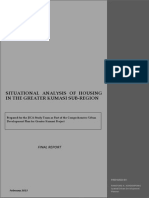 Situational Analysis of Housing in The Greater Kumasi Sub-Region, Ghana