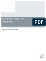 Ficha Deutsche Invest I & II SICAV Reporting Spain