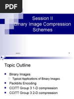 Binary Image Compression Schemes