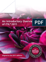 Itsmf An Introductory Overview of Itil v3