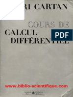 Cours de calcul différentiel - Henri Cartan, Paris, Hermann, 1967.pdf
