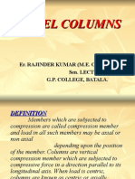 Rajinder Kumar ((Steel Columns)) 12-04-2013