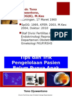 Tips dan Trik Pengelolaan Pasien Belum Punya Anak