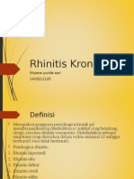 Rhinitis Kronik