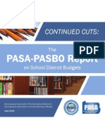Continued Cuts:: PASA-PASBO Report