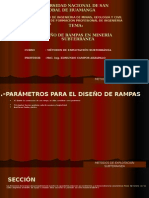 Diseño de Rampas