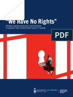 IHRP We Have No Rights Report