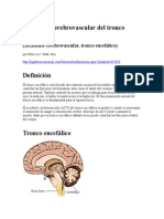 Accidente Cerebrovascular Del Tronco Encefálico