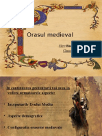 Orasul Medieval - Proiect Istorie