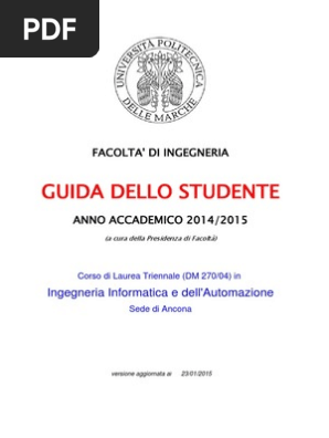 guida studente universita univpm pdf