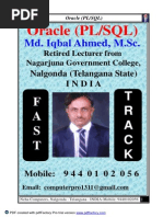 Oracle PL SQL Concept Book in PDF Form