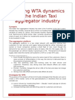 Creating WTA Dynamics in The Indian Taxi Aggregator Industry