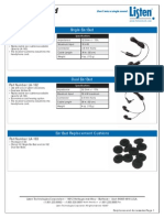 Earphones Datasheet