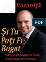 Si Tu Poti Fi Bogat de Ion Varanita PDF