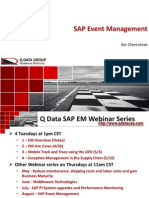 SAP Event Management: An Overview