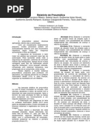 Relatório de Pneumática.