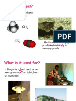 What Is Biogas?: - A Mixture of Methane and Carbon Dioxide