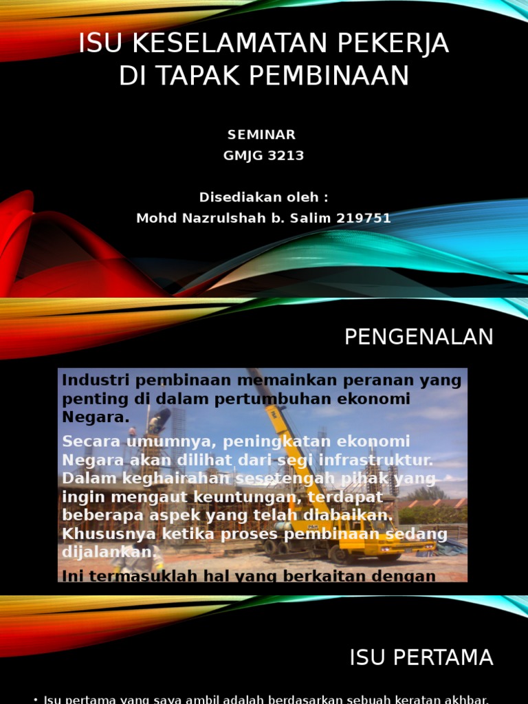 Kes Kemalangan Tenaga Buruh Di Tapak Pembinaan Pdf