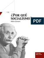 Albert Einstein Y el Socialismo