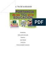 Las Tics en La Educación