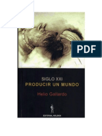 Helio Gallardo. Introducción A La Democracia, de Producir Un Mundo PDF