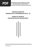Download Contoh Proposal Hut Ri by KadesPauh SN269051039 doc pdf