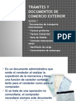 TrÃ¡mites y Doc - Decomercio Exterior PPT - Sesiã N 7