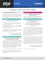 12 - O Feminismo e a Luta Pela Igualdade