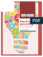 Lean Libélula Plan de Ideas para Tu Blog